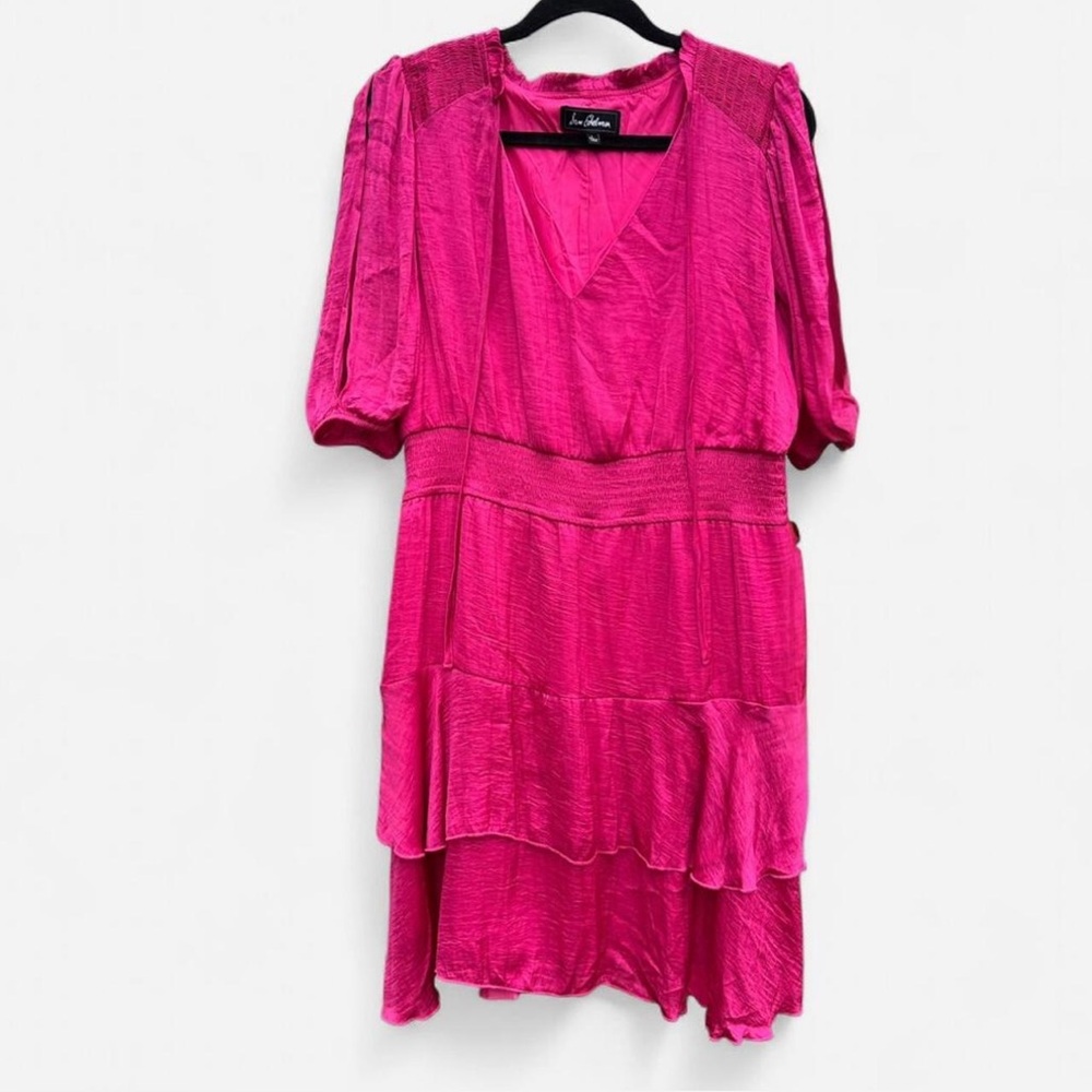 Sam Edelman Fuchsia Tiered Dress